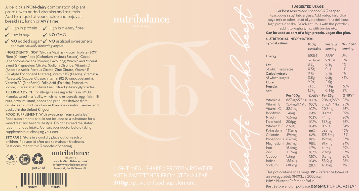 Chocolate Shake Boost